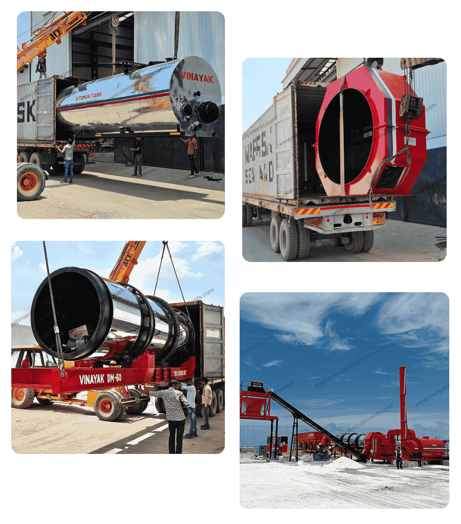 Asphalt Batch Mix Plant Manufacturer, Supplier & Exporter