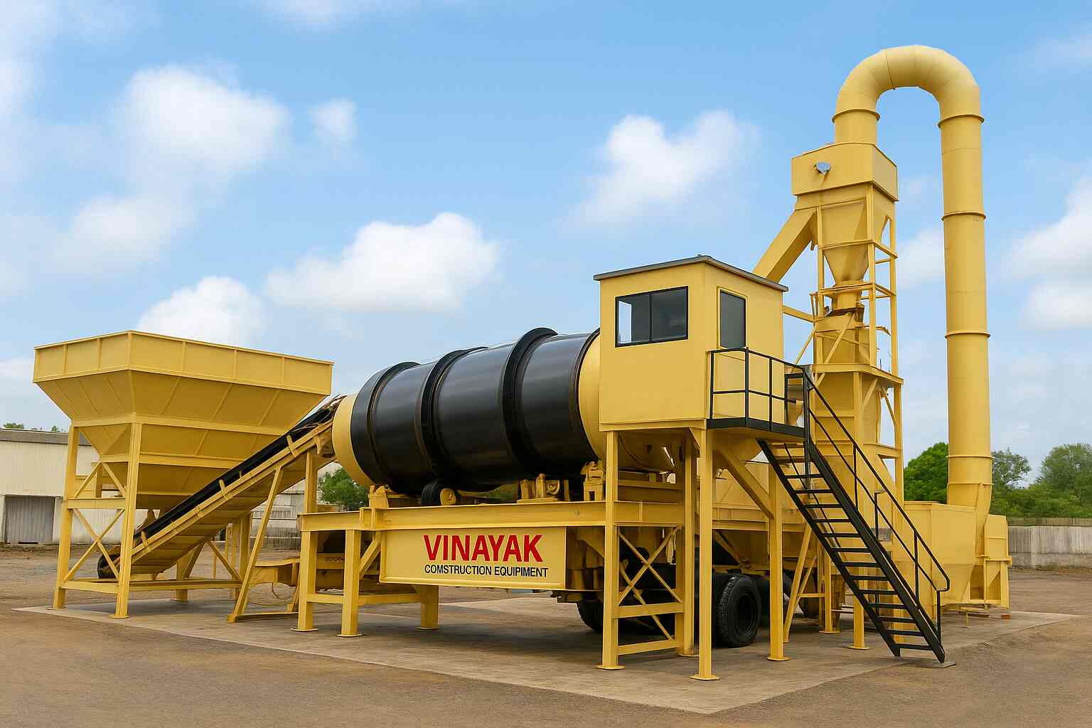Stationary Asphalt Batch Mix Plant Manufacturer